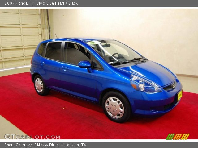 2007 Honda Fit  in Vivid Blue Pearl