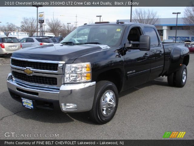 Black 2010 Chevrolet Silverado 3500hd Ltz Crew Cab 4x4