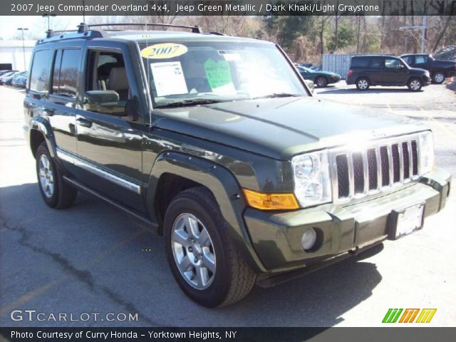 2007 Jeep Commander Overland 4x4 in Jeep Green Metallic