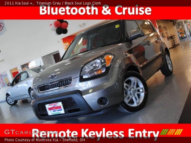 2011 Kia Soul + in Titanium Gray