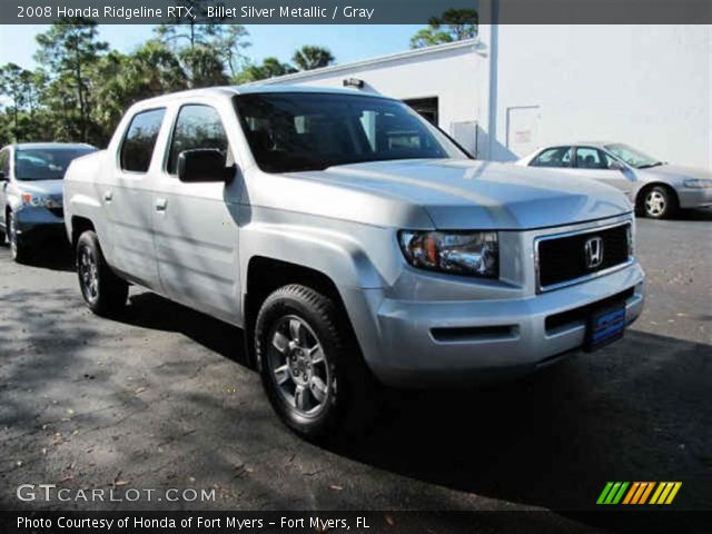 2008 Honda Ridgeline RTX in Billet Silver Metallic