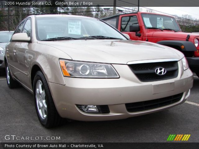 2006 Hyundai Sonata GLS in Golden Beige