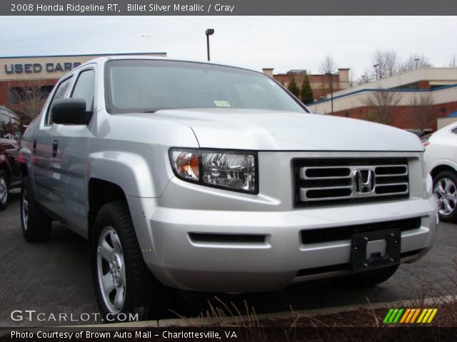 2008 Honda Ridgeline RT in Billet Silver Metallic