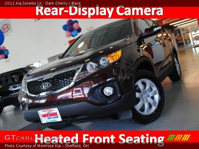 2011 Kia Sorento LX in Dark Cherry