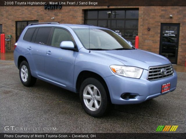 2008 Toyota Highlander  in Wave Line Pearl