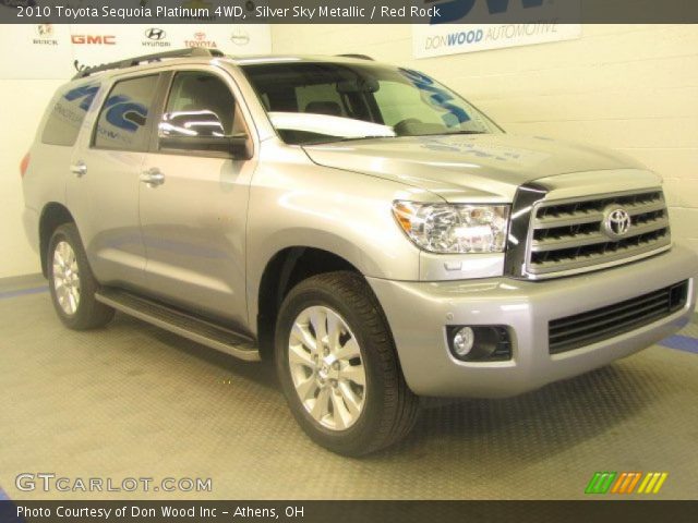 2010 Toyota Sequoia Platinum 4WD in Silver Sky Metallic