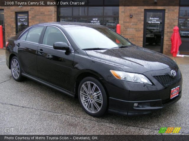 2008 Toyota Camry SE in Black