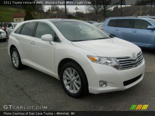 2011 Toyota Venza I4 AWD in Blizzard Pearl White