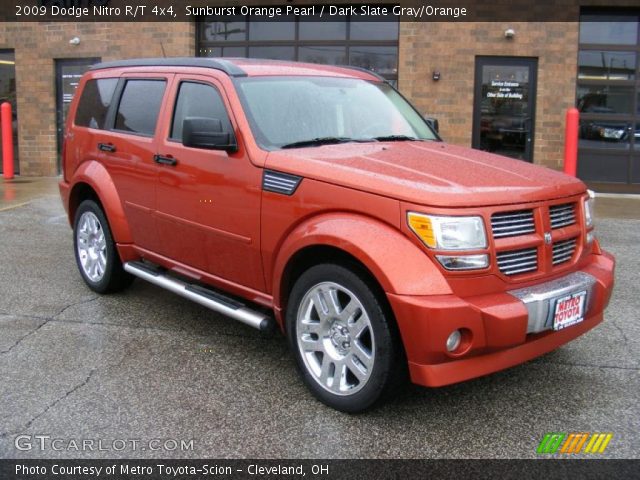 2009 Dodge Nitro R/T 4x4 in Sunburst Orange Pearl