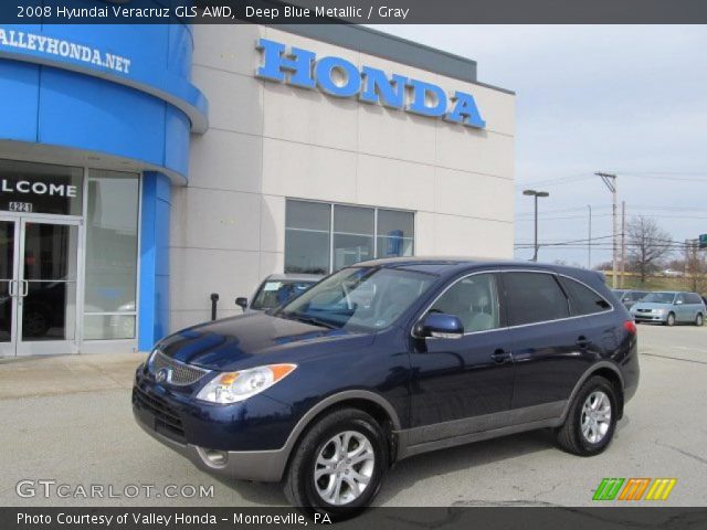 2008 Hyundai Veracruz GLS AWD in Deep Blue Metallic