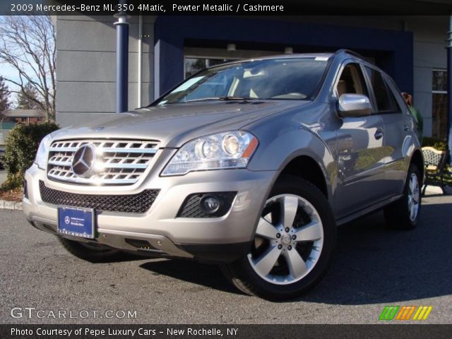 2009 Mercedes-Benz ML 350 4Matic in Pewter Metallic