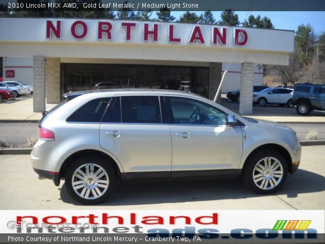 2010 Lincoln MKX AWD in Gold Leaf Metallic