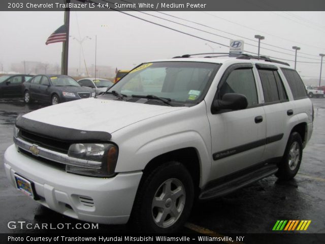 2003 Chevrolet TrailBlazer LS 4x4 in Summit White