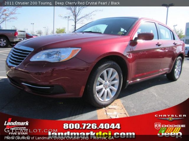 2011 Chrysler 200 Touring in Deep Cherry Red Crystal Pearl