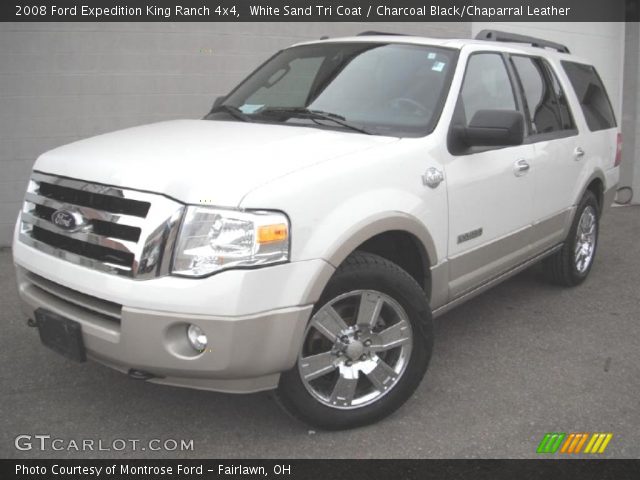 2008 Ford Expedition King Ranch 4x4 in White Sand Tri Coat