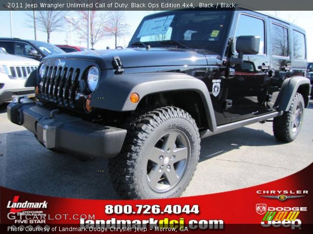 2011 Jeep Wrangler Unlimited Call of Duty: Black Ops Edition 4x4 in Black