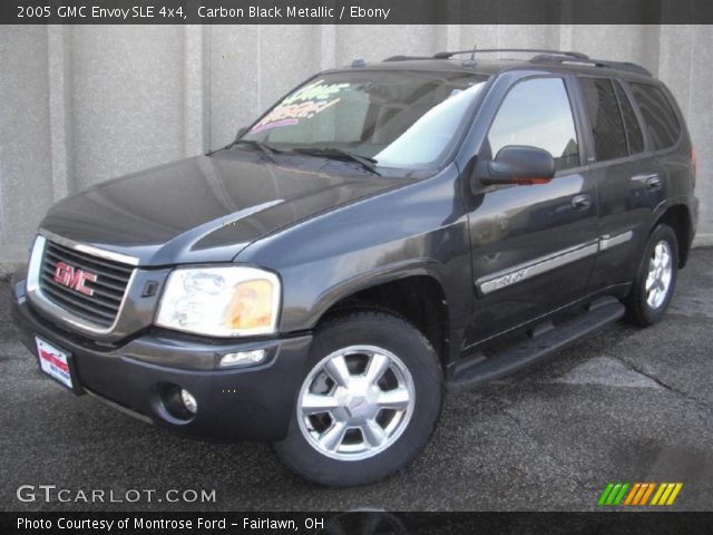 2005 GMC Envoy SLE 4x4 in Carbon Black Metallic