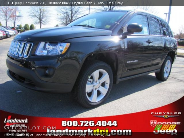 2011 Jeep Compass 2.0 in Brilliant Black Crystal Pearl
