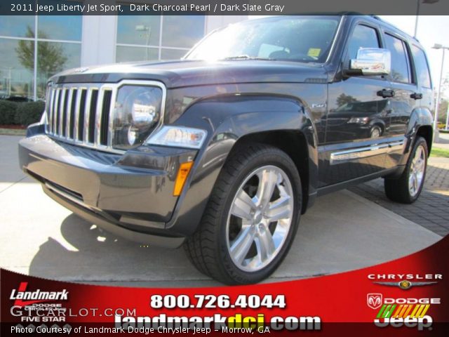 2011 Jeep Liberty Jet Sport in Dark Charcoal Pearl