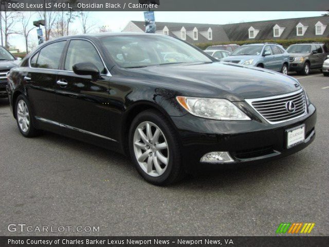 2008 Lexus LS 460 L in Obsidian Black
