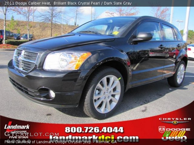 2011 Dodge Caliber Heat in Brilliant Black Crystal Pearl