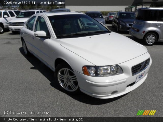 2008 Volvo S60 2.5T in Ice White