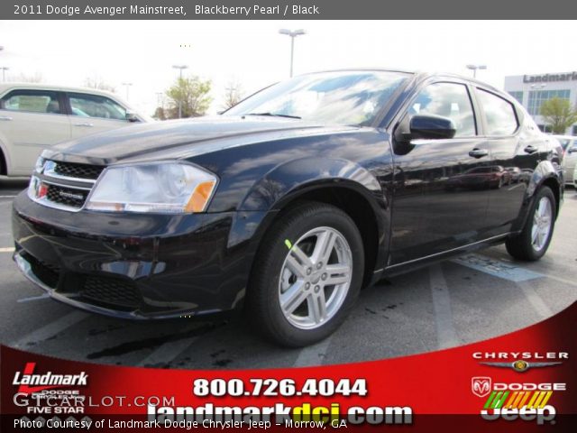 2011 Dodge Avenger Mainstreet in Blackberry Pearl