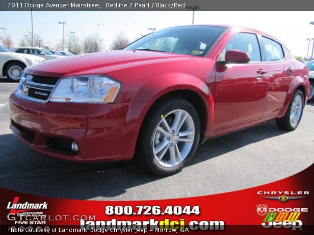 2011 Dodge Avenger Mainstreet in Redline 2 Pearl