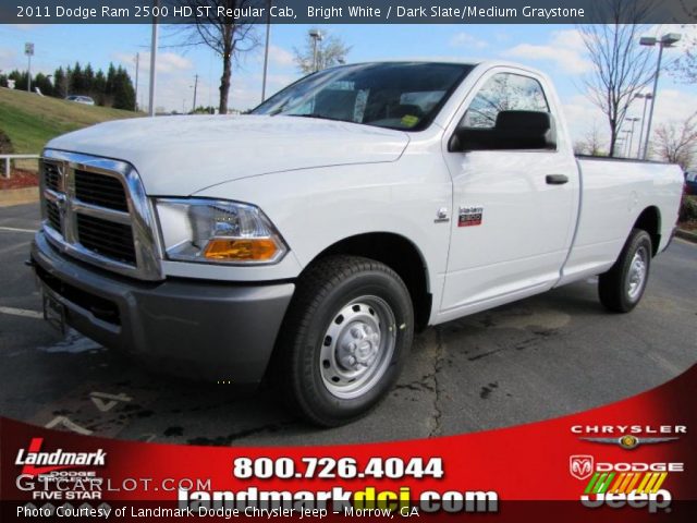 2011 Dodge Ram 2500 HD ST Regular Cab in Bright White