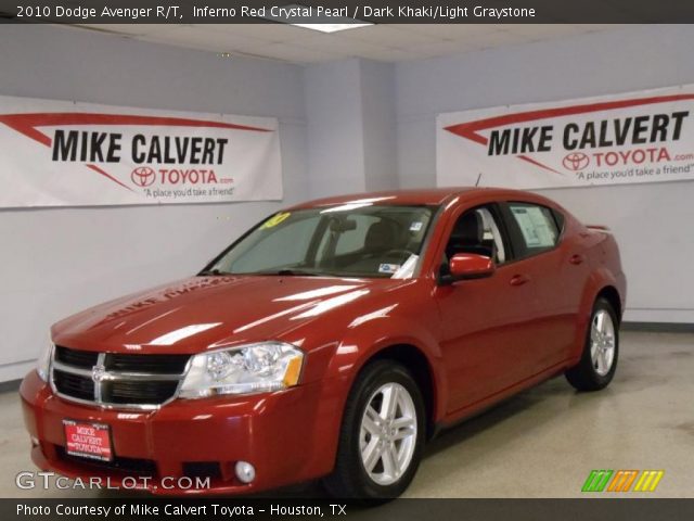 2010 Dodge Avenger R/T in Inferno Red Crystal Pearl