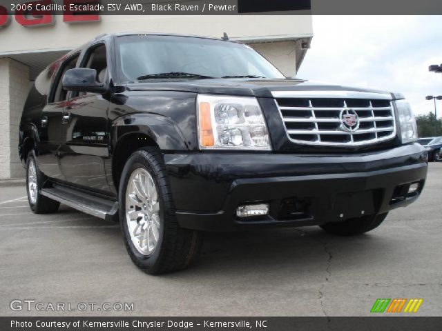2006 Cadillac Escalade ESV AWD in Black Raven