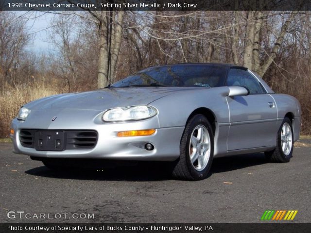 1998 Chevrolet Camaro Coupe in Sebring Silver Metallic