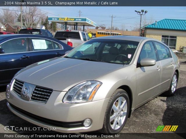 2004 Nissan Maxima 3.5 SL in Champagne Mist Metallic