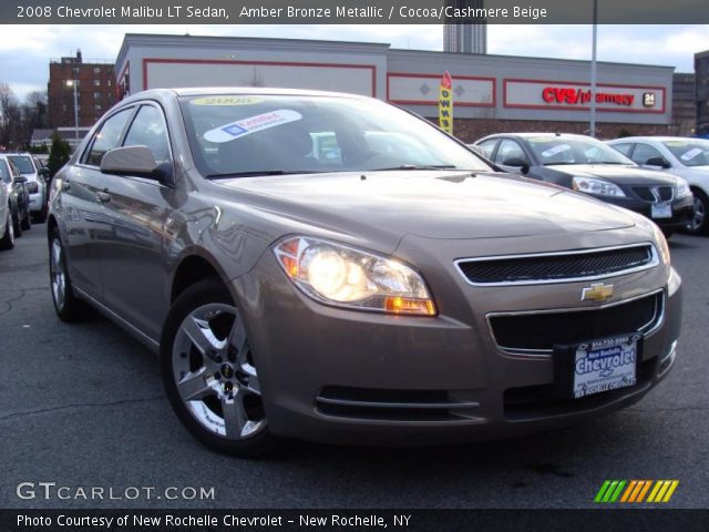 2008 Chevrolet Malibu LT Sedan in Amber Bronze Metallic