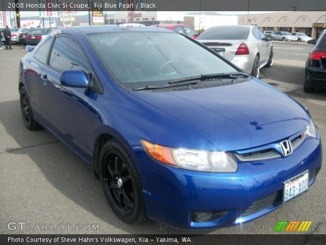 2008 Honda Civic Si Coupe in Fiji Blue Pearl