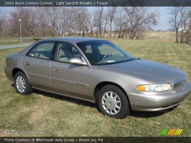 2001 Buick Century Custom in Light Sandrift Metallic