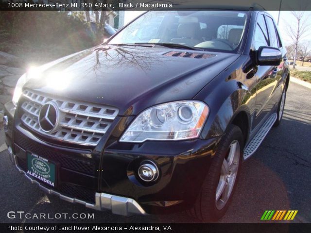 2008 Mercedes-Benz ML 350 4Matic in Black