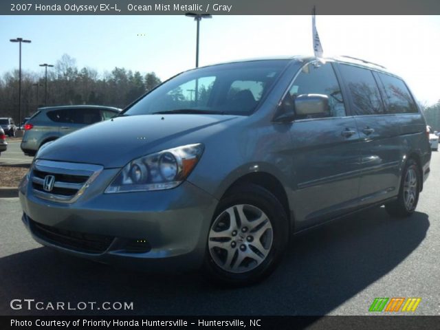 2007 Honda Odyssey EX-L in Ocean Mist Metallic