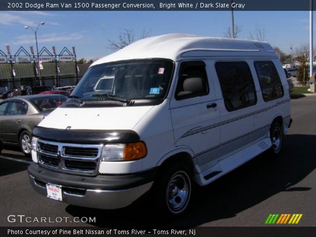 2002 Dodge Ram Van 1500 Passenger Conversion in Bright White
