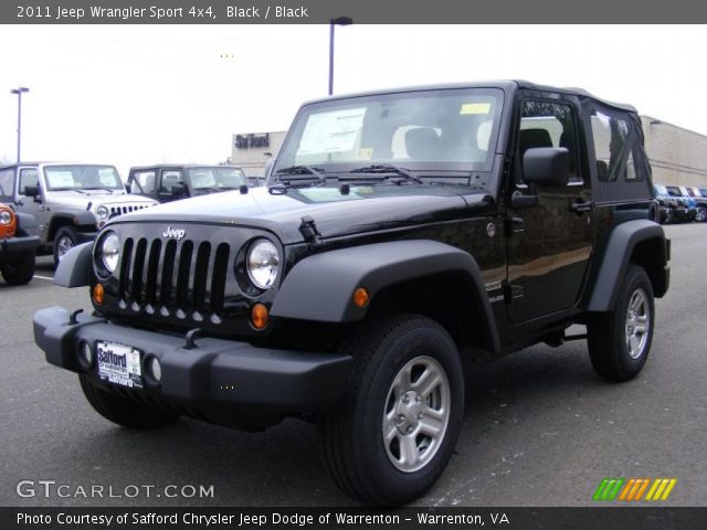 2011 Jeep Wrangler Sport 4x4 in Black