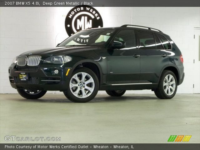 2007 BMW X5 4.8i in Deep Green Metallic