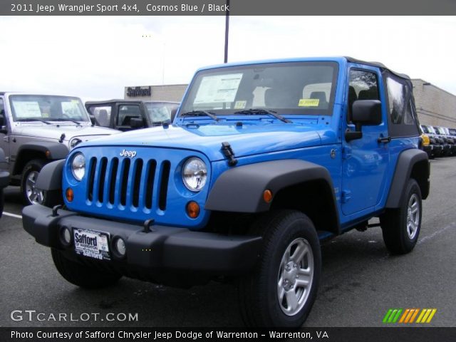 2011 Jeep Wrangler Sport 4x4 in Cosmos Blue