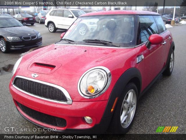 2008 Mini Cooper S Hardtop in Chili Red
