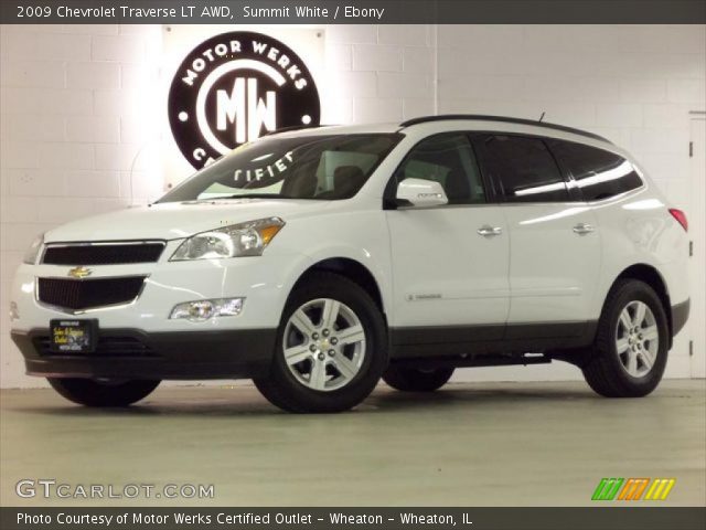2009 Chevrolet Traverse LT AWD in Summit White