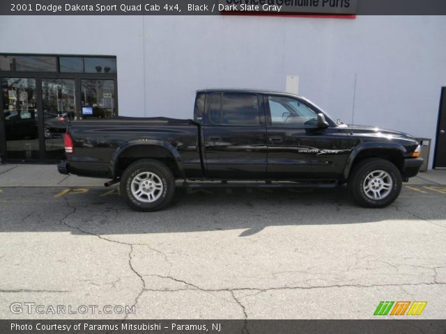 2001 Dodge Dakota Sport Quad Cab 4x4 in Black