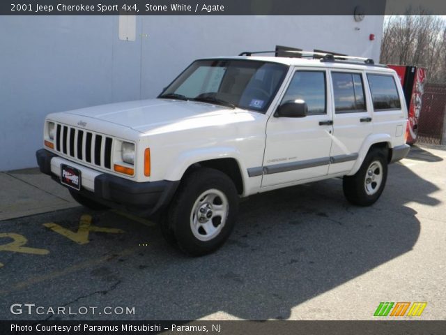 2001 Jeep Cherokee Sport 4x4 in Stone White