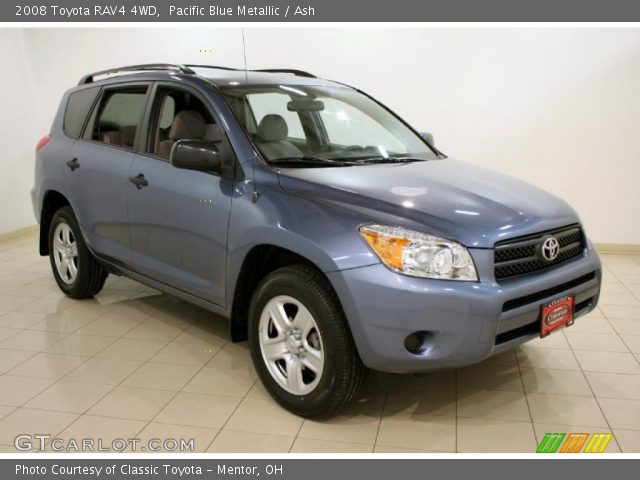 2008 Toyota RAV4 4WD in Pacific Blue Metallic