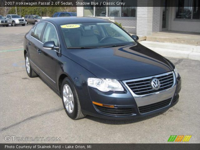 2007 Volkswagen Passat 2.0T Sedan in Shadow Blue