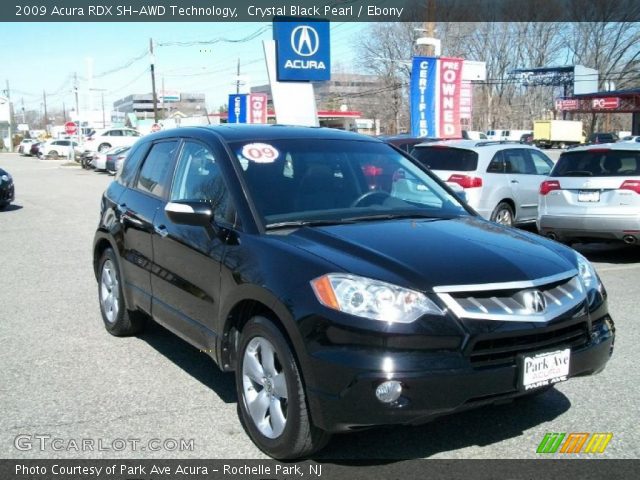 2009 Acura RDX SH-AWD Technology in Crystal Black Pearl