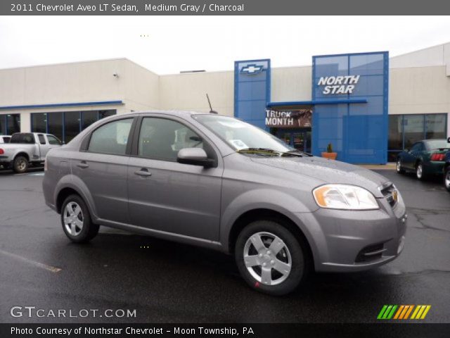 2011 Chevrolet Aveo LT Sedan in Medium Gray